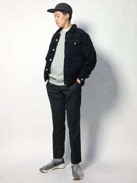 「URBAN RESEARCH Sonny Label（アーバンリサーチサニーレーベル）のアイテム（その他アウター）」を使った、まっこいさん（メンズ・178cm）の秋コーディネート