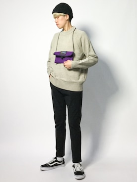 「FREAK'S STORE（フリークスストア）のアイテム（バッグ）」を使った、まっこいさん（メンズ・178cm）の秋コーディネート