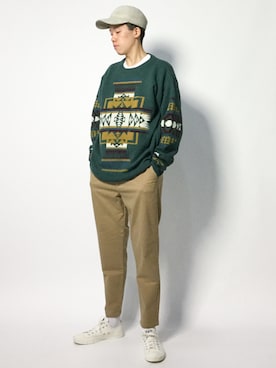 まっこいさん（メンズ・178cm）の秋コーディネート