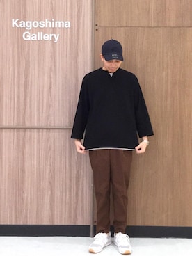 「NIKE（ナイキ）のアイテム（帽子）」を使った、coen Takadaさん（メンズ・171cm）の春コーディネート