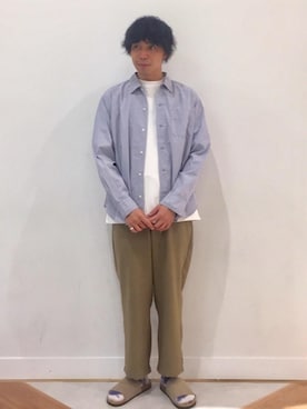 「2021春新作」｜coen Takadaさん（メンズ・171cm）の春コーディネート