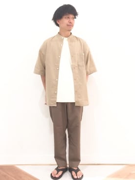「ベーシックカラー」｜coen Takadaさん（メンズ・171cm）の夏コーディネート