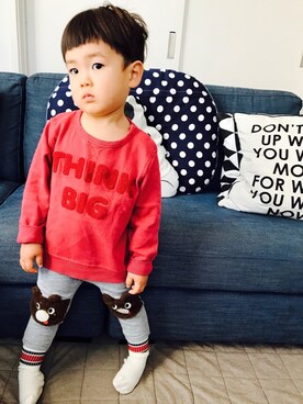 K👶さん(キッズ・90cm)の冬コーディネート