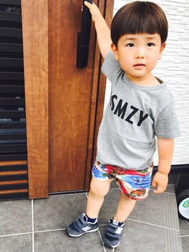 K👶さん（キッズ・90cm）の夏コーディネート