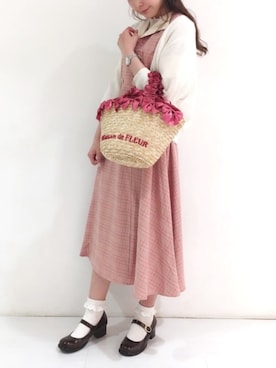 「レベッカブティック」｜reikaさん（レディース・156cm）の春コーディネート