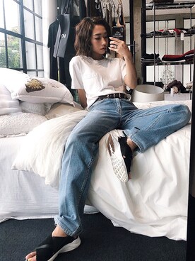 Satomiさん（レディース・162cm）の秋コーディネート