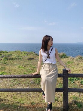 Satomiさん（レディース・163cm）の夏コーディネート
