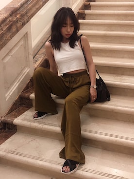 Satomiさん（レディース・162cm）の秋コーディネート