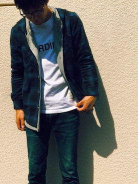 TSUさん（メンズ・179cm）の春コーディネート