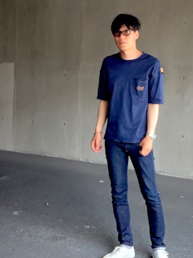 TSUさん（メンズ・179cm）の夏コーディネート