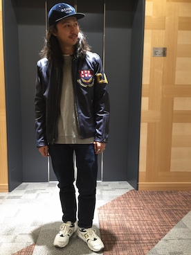 purinさん（メンズ・173cm）の冬コーディネート