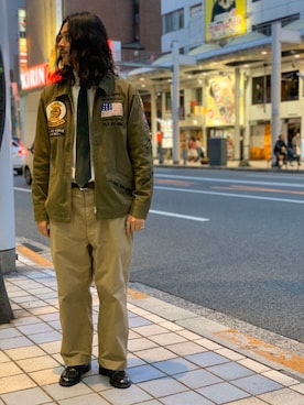 「スタッフセンバツ」｜purinさん（メンズ・173cm）の冬コーディネート