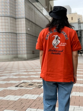 「アイテム（ポロシャツ）」を使った、purinさん（メンズ・173cm・30代）の春コーディネート