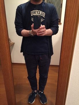 「three dots（スリードッツ）のアイテム」を使った、lupinyasuさん（メンズ・169cm）の春コーディネート