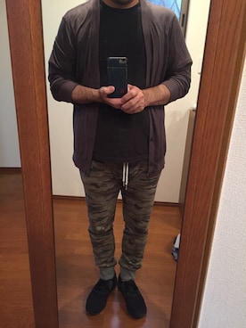 「three dots（スリードッツ）のアイテム」を使った、lupinyasuさん（メンズ・169cm）の秋コーディネート