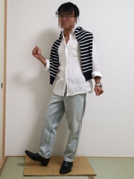 「ONE DAY KMC （ワンデイケーエムシー）のアイテム（シューズ）」を使った、samuraisukeさん（メンズ・170cm）の秋コーディネート