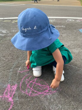 「ASICS（アシックス）のasics アシックス ファブレファーストSL3 (12-135) TUF123 0195 ホワイト/CPGL（スニーカー）」を使った、N.M.Rさん（レディース・70cm）の秋コーディネート