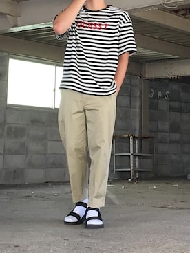 細木 悠さん(メンズ・170cm)の夏コーディネート