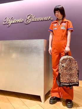 「ハイウエスト」｜「アイテム（つなぎ/オールインワン）」を使った、YUNさん（レディース・168cm）の春コーディネート