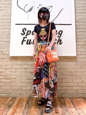 「ヒスミニ」｜YUNさん（レディース・168cm）の夏コーディネート