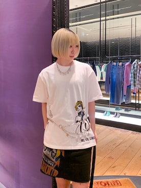 「ﾋﾞｯｸﾞｼﾙｴｯﾄ」｜YUNさん（レディース・168cm）の春コーディネート