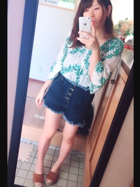 「アイテム（イヤリング）」を使った、ひかさん（レディース・157cm・20代）の夏コーディネート