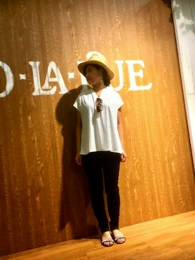 sakuraさん（レディース・156cm）の夏コーディネート