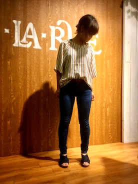 sakuraさん（レディース・156cm）の夏コーディネート