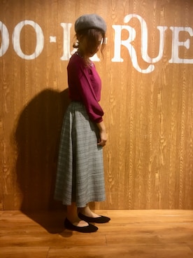 sakuraさん（レディース・156cm）の秋コーディネート