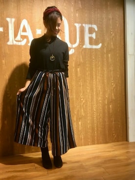 sakuraさん（レディース・156cm）の秋コーディネート