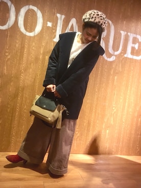 sakuraさん（レディース・156cm）の冬コーディネート