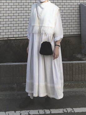 Yukaさん（レディース・156cm）の冬コーディネート