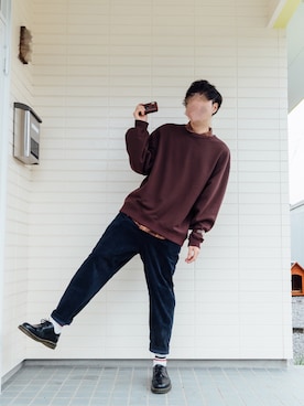 ゆうさん（メンズ・182cm）の冬コーディネート