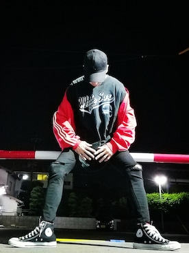 「UNIQLO（ユニクロ）のWOMEN ウルトラストレッチジーンズ（デニムパンツ）」を使った、kzkbirdさん（メンズ・172cm）の夏コーディネート