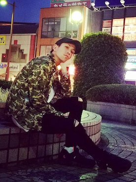 「Heritage stone（ヘリテイジストーン）のアイテム」を使った、kzkbirdさん（メンズ・172cm）の夏コーディネート