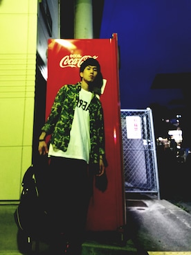 「Heritage stone（ヘリテイジストーン）のアイテム」を使った、kzkbirdさん（メンズ・172cm）の夏コーディネート