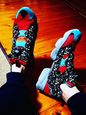 「INSTA PUMP FURY」｜kzkbirdさん（メンズ・172cm）の夏コーディネート