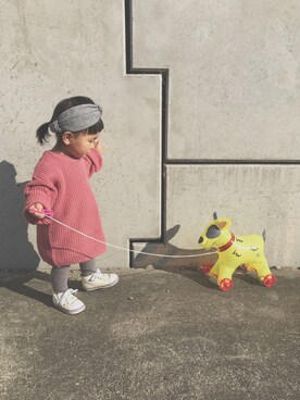 ☻おなつ☻さん（キッズ・70cm）の冬コーディネート