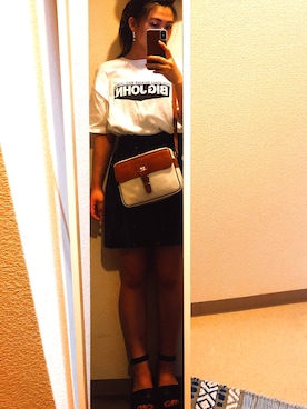 「courreges」｜eniさん（レディース・155cm）の夏コーディネート