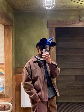 「ZIP FIVE（ジップファイブ）のアイテム（セットアップ）」を使った、1105_1105_さん（メンズ・173cm）の冬コーディネート