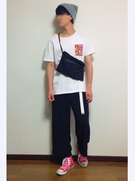 かずさん（メンズ・170cm）の夏コーディネート