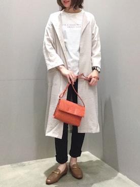 mioさん（レディース・163cm）の春コーディネート