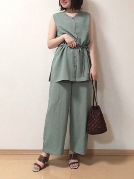 mioさん（レディース・163cm）の夏コーディネート