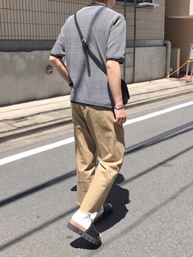 「サマーニット」｜renyaさん（メンズ・169cm・10代）の夏コーディネート