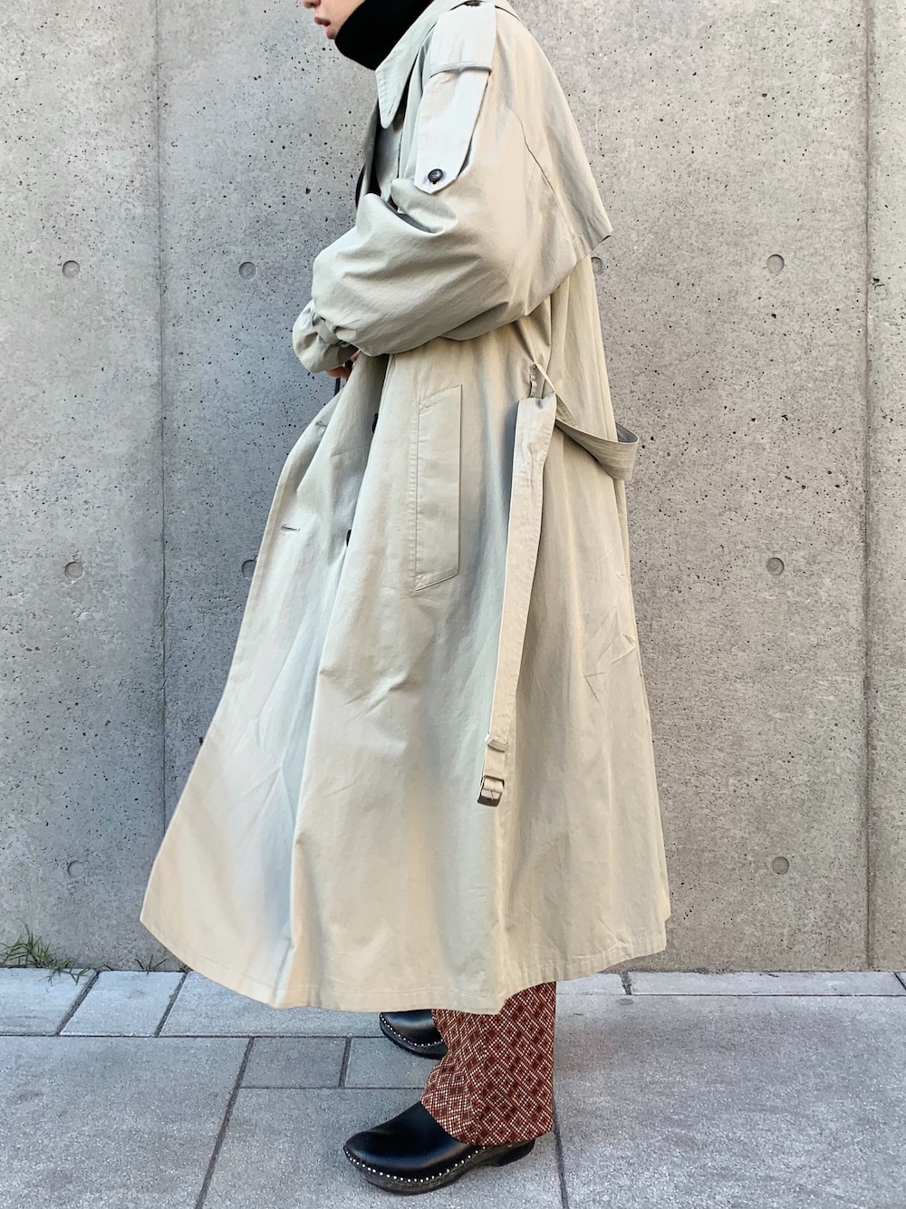 MARNIのトレンチコート（ベージュ系）を使った人気ファッション