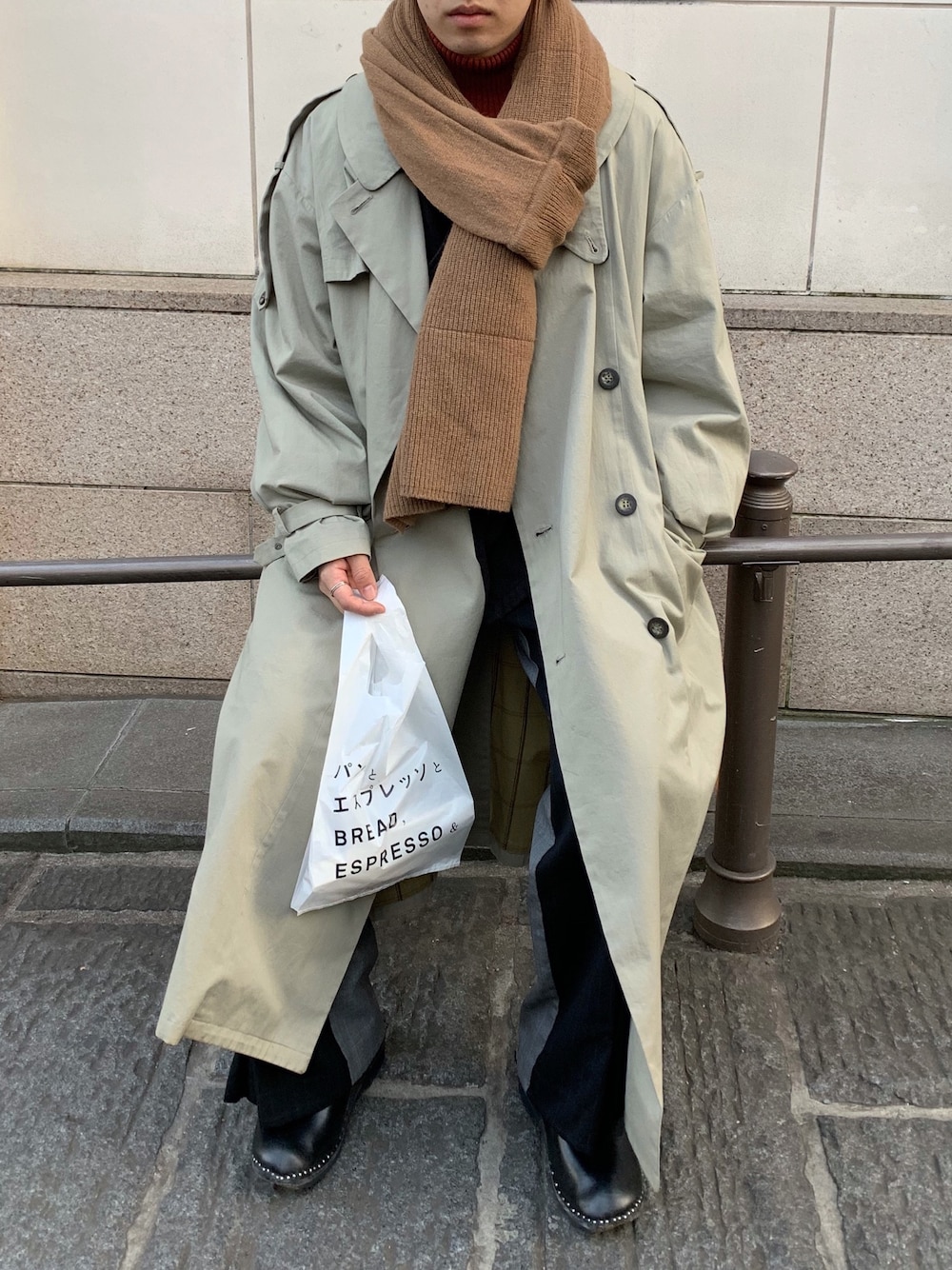 MARNIのトレンチコート（ベージュ系）を使った人気ファッション