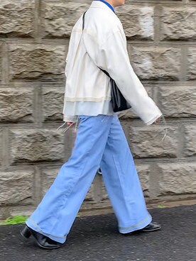 「Midorikawa（ミドリカワ）のアイテム（ジャケット/アウター）」を使った、renyaさん（メンズ・170cm）の春コーディネート