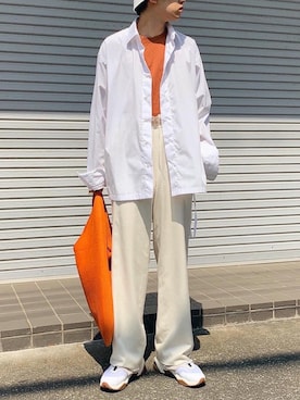「Steven Alan（スティーブンアラン）のアイテム（帽子）」を使った、renyaさん（メンズ・170cm）の春コーディネート