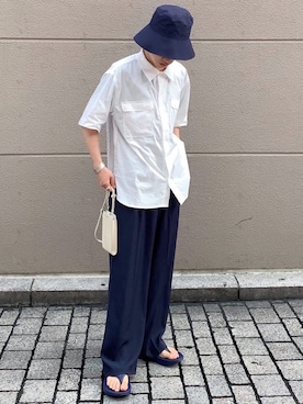 「ビーチサンダル」｜renyaさん（メンズ・170cm・20代）の秋コーディネート