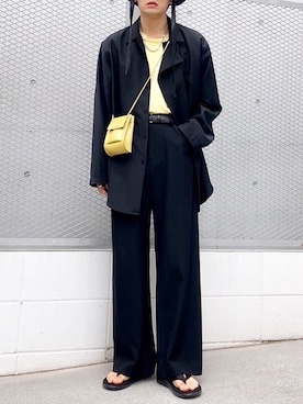 「MAISON SPECIAL（メゾンスペシャル）のアイテム（帽子）」を使った、renyaさん（メンズ・170cm）の春コーディネート